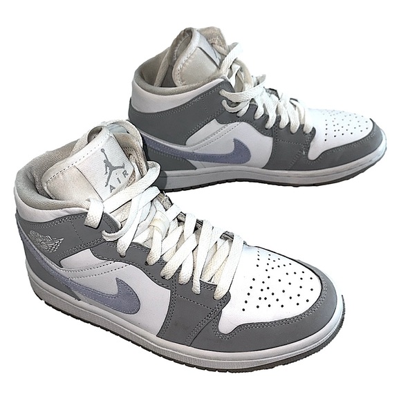 jordan 1 mid grey aluminum